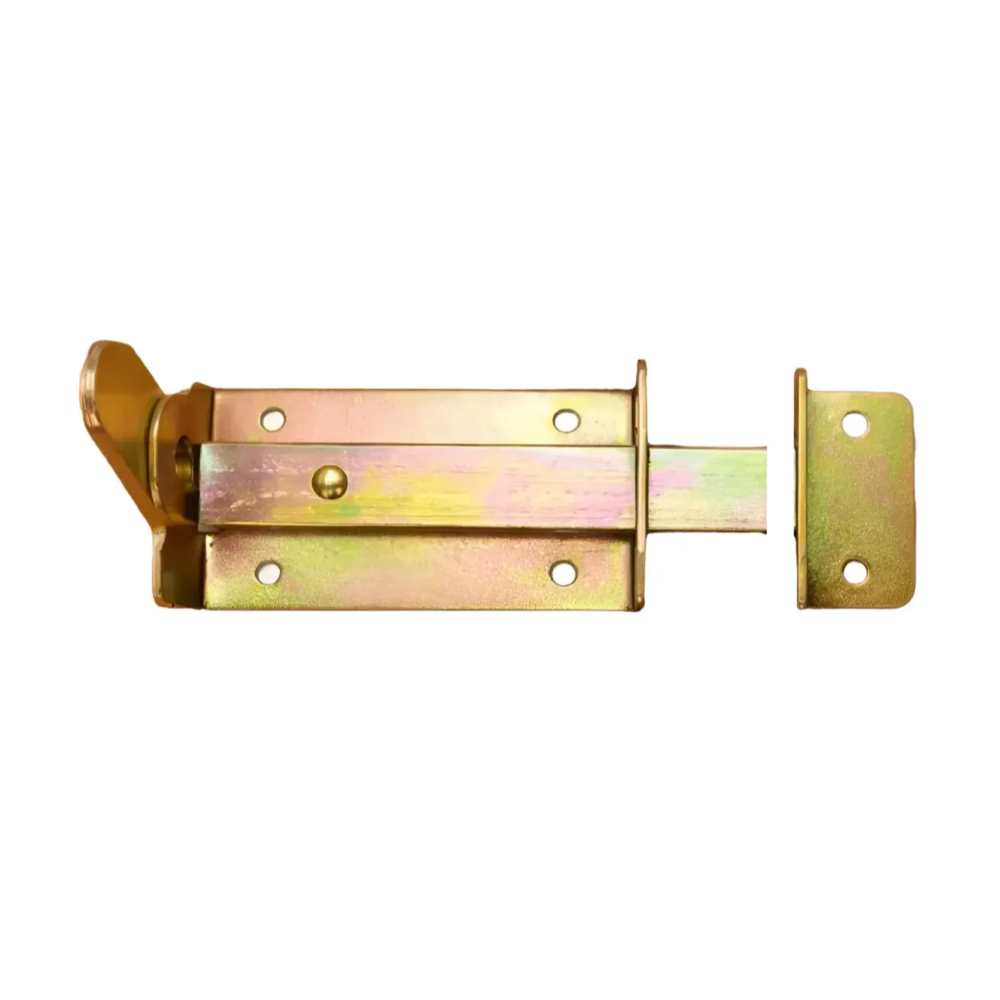 Ferrolho C/Porta Cadeado Bicromatizado - 150mm x 50mm