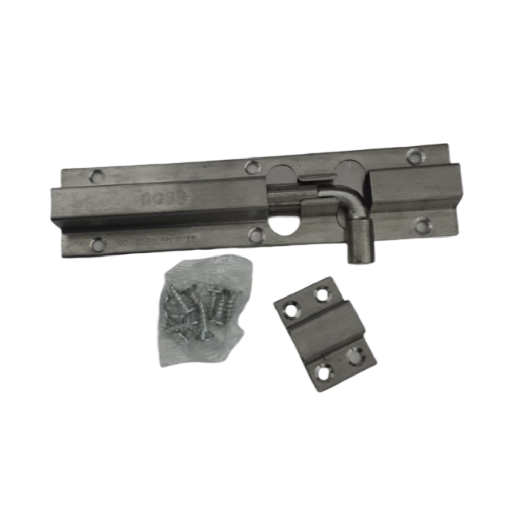 Ferrolho Redondo C/ Porta Cadeado Inox. 5