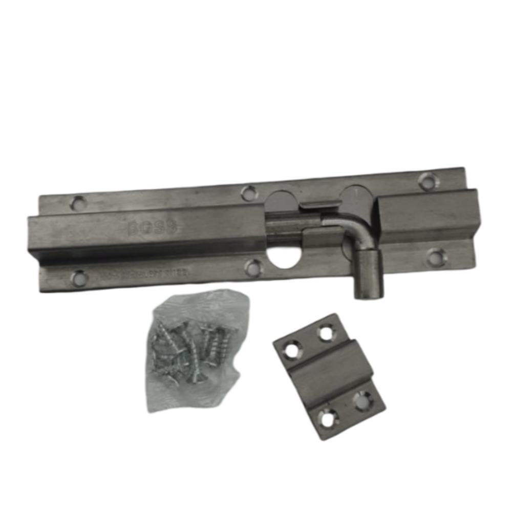 Ferrolho Redondo C/ Porta Cadeado Inox. 6