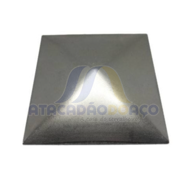 Tampao de Ferro P/ Metalon - 70 x 70