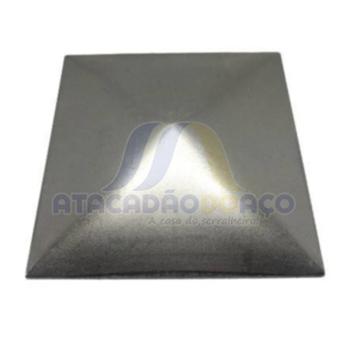 Tampao de Ferro P/ Metalon - 80 x 80