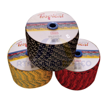 Corda Trançada PP - (03mm x 625mt) Multicor