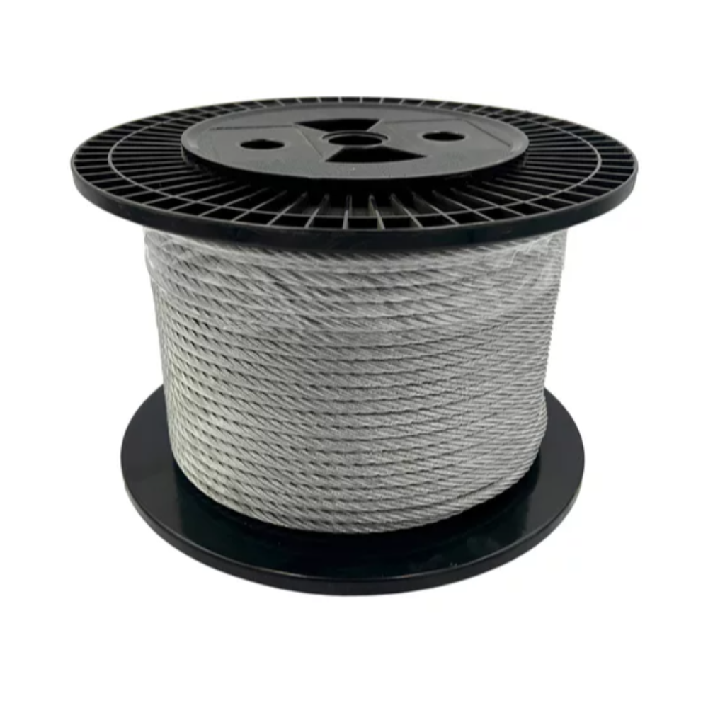 Cabo de Aço Plast. 3/16 - 4.76mm (Loboello)