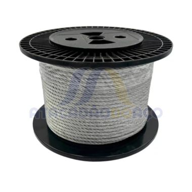 Cabo de Aço Plast. 3/16 - 4.76mm (Loboello)