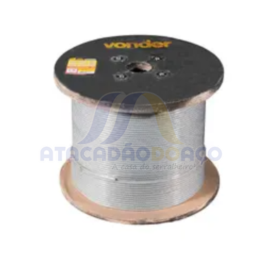 Cabo de Aço Plast. 3/16 - 4.76mm (Bellift))