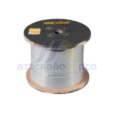 Cabo de Aço Plast. 1/8 - mm (Bellift)