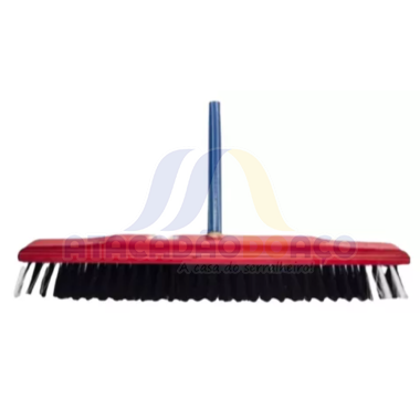 Vassoura de Pelo - 60cm C/ Cabo
