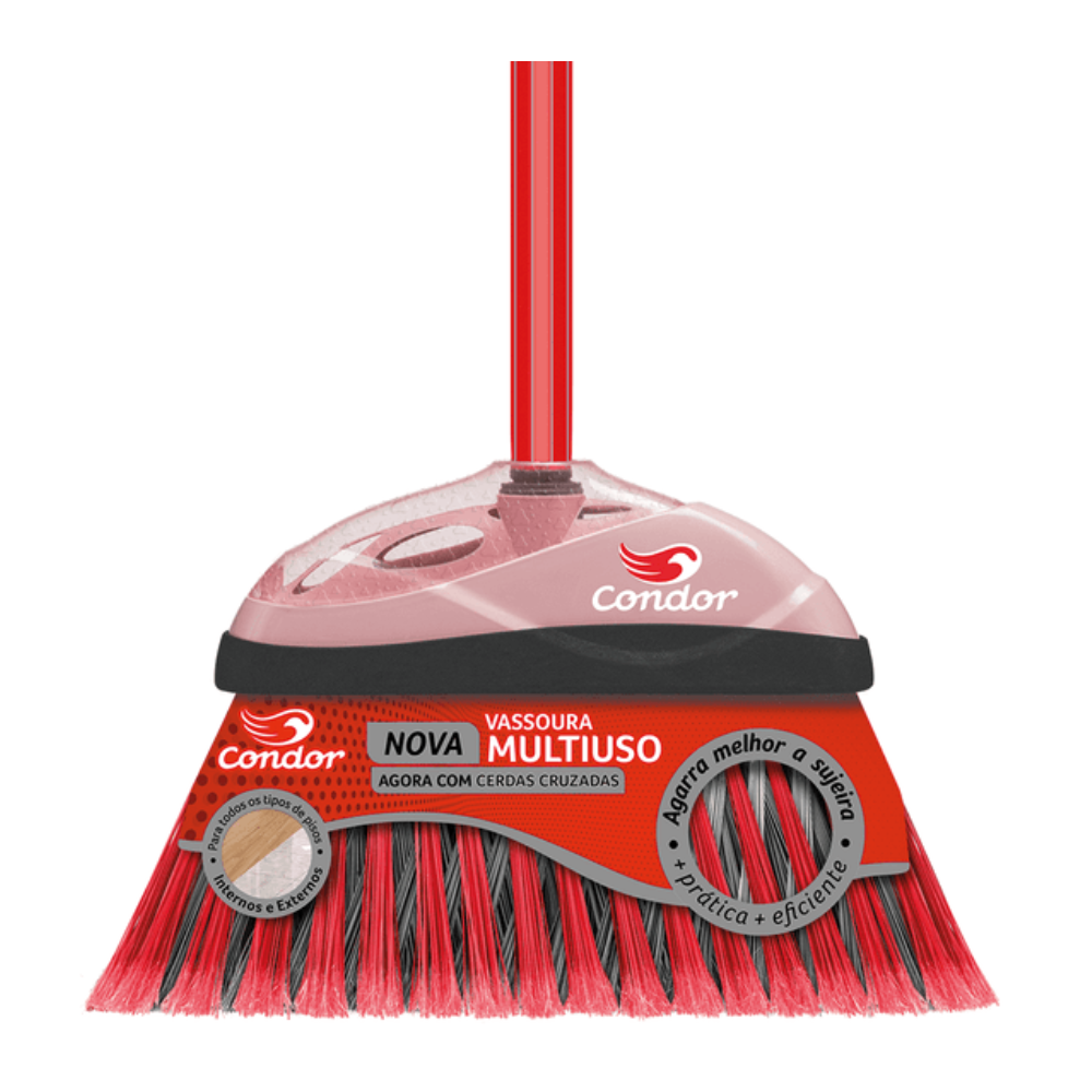 Vassoura Multiuso C/ Cabo ( Condor)