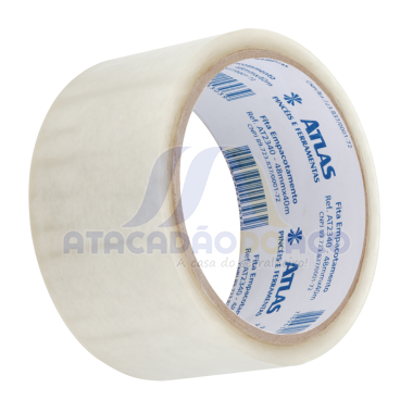Fita de Empacotamento Transp. - 48mm x 40m (Atlas)