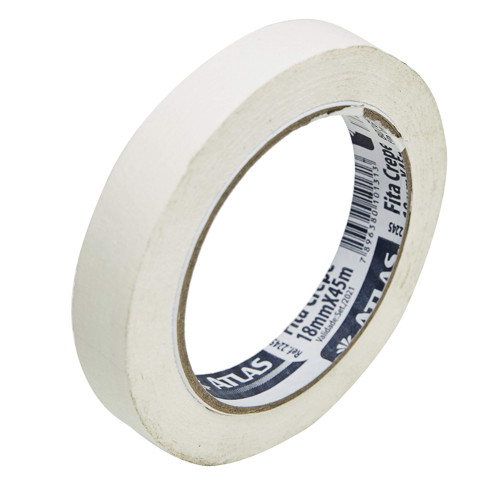 Fita Crepe - 18mm x 50m (Atlas)