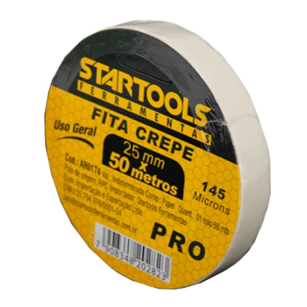 Fita Crepe - 25mm x 50m (Startools)