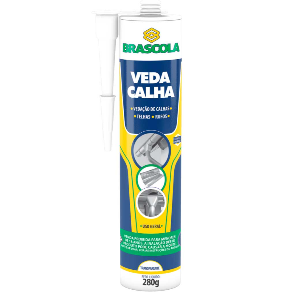 Veda Calha Transparente (Brascola)