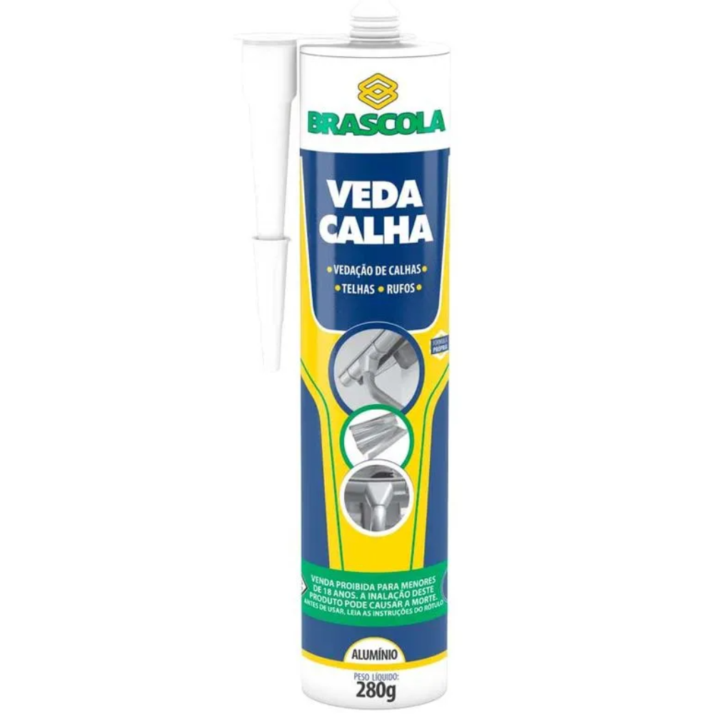 Veda Calha Aluminio (Brascola)