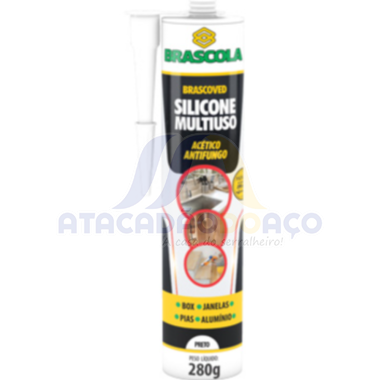 Silicone Multi Preto (Brascola)