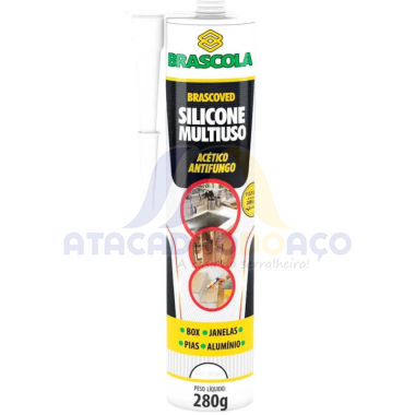 Silicone Multi Branco (Brascola)
