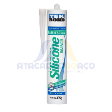 Silicone A Base D'agua - Branco 280ML (Tek Bond)