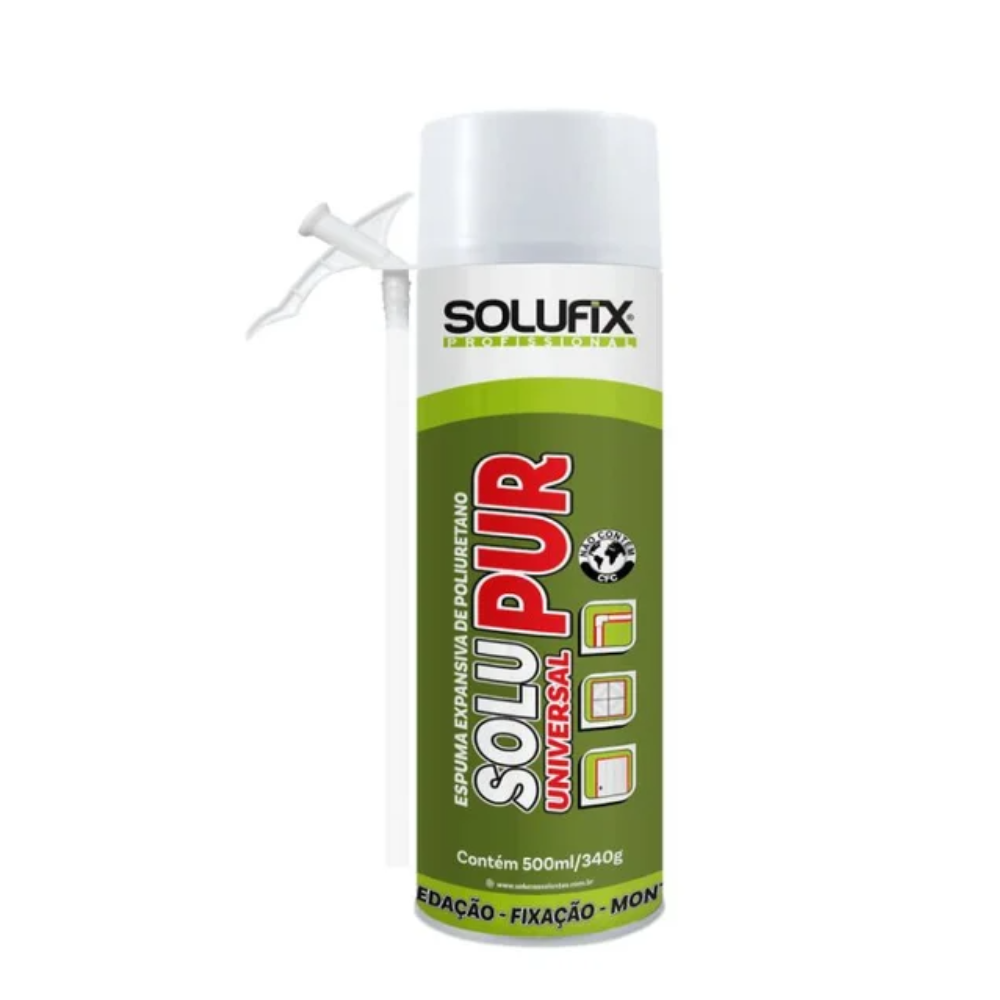 Espuma Expansiva Universal - 500ml (Solufix)