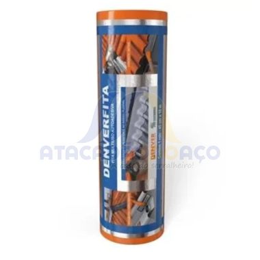 Manta Asf. Fita Alum. Rol. 10mt x 45cm (Denver)