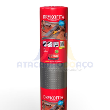 Manta Asf. Fita Alum. Rol. 10mt x 90cm (Dryko)