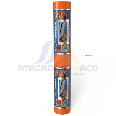 Manta Asf. Fita Alum. Rol. 10mt x 90cm (Denver)