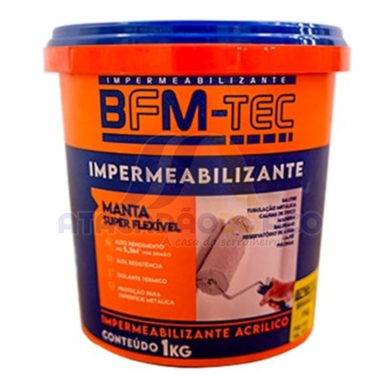 Manta Liq. Impermeabilizante Branco - 1Kg (BFM-TEC)