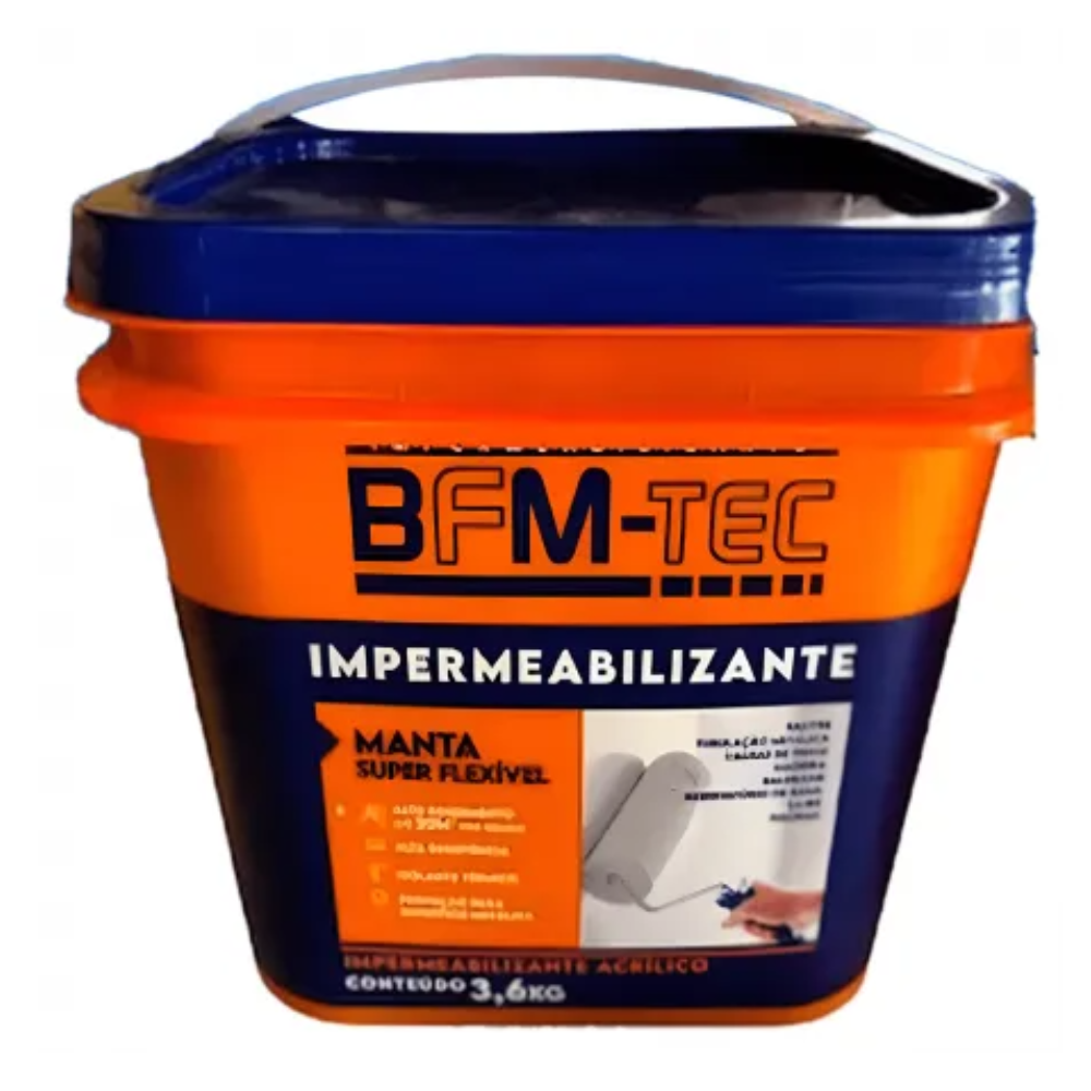 Manta Liq. Impermeabilizante Branco - 3,6Kg (BFM-TEC)