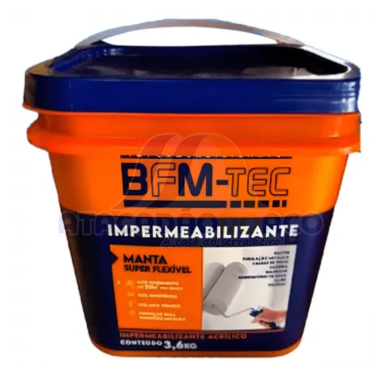 Manta Liq. Impermeabilizante Branco - 3,6Kg (BFM-TEC)