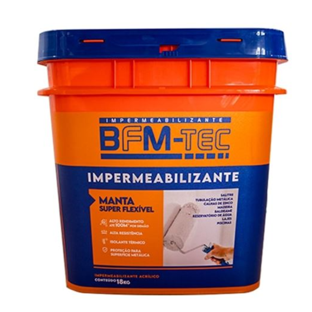 Manta Liq. Impermeabilizante Branco - 18Kg (BFM-TEC)
