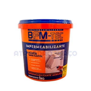 Manta Liq. Impermeabilizante Marfim - 1Kg (BFM-TEC)