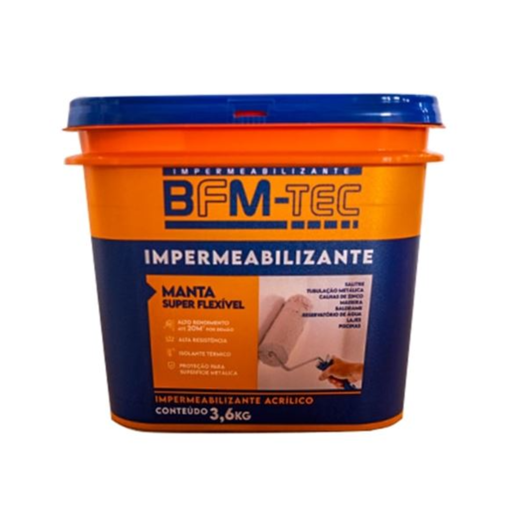 Manta Liq. Impermeabilizante Marfim - 3,6Kg (BFM-TEC)