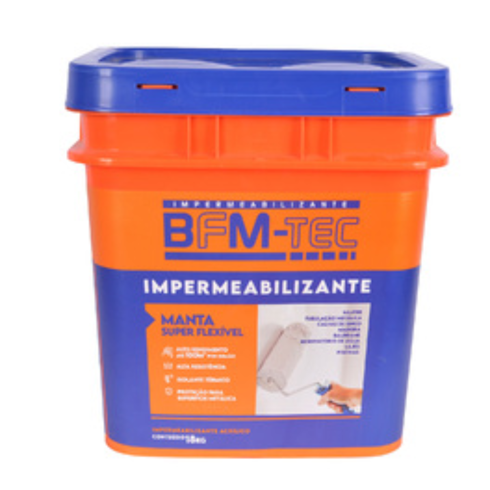 Manta Liq. Impermeabilizante Cinza - 18Kg (BFM-TEC)