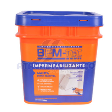 Manta Liq. Impermeabilizante Cinza - 18Kg (BFM-TEC)