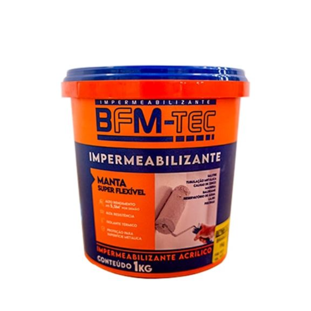 Manta Liq. Impermeabilizante Telha - 1Kg (BFM-TEC)