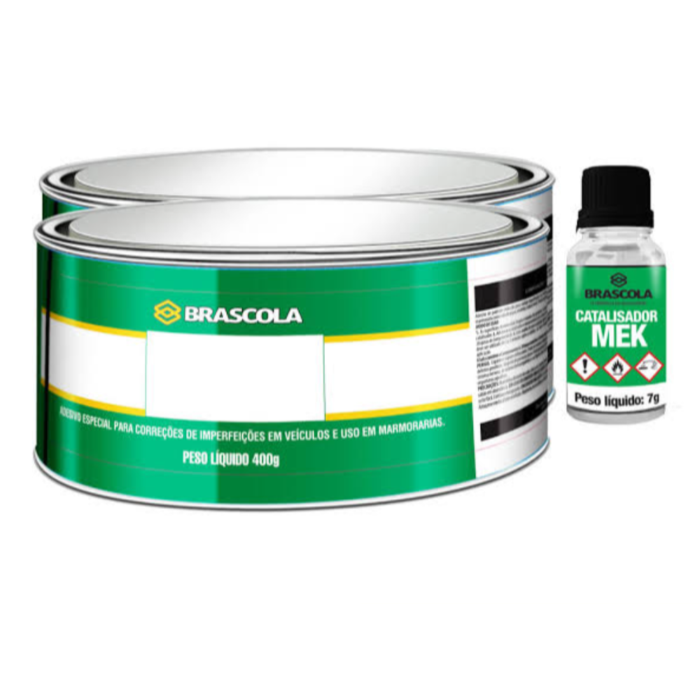 Adesivo Plastico 0,400G Cinza (Brascola)
