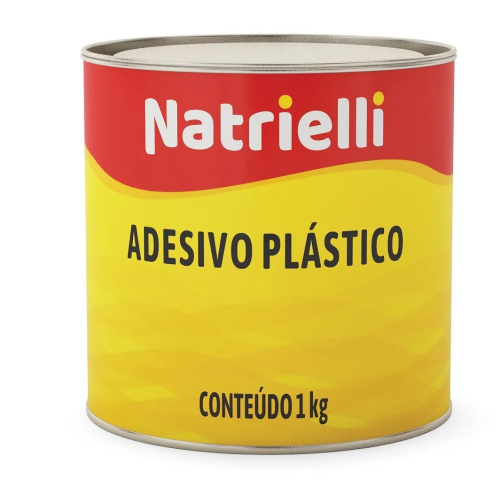 Adesivo Plastico 0,400G Cinza (Natrielli)