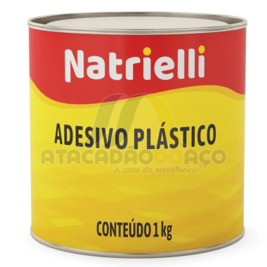 Adesivo Plastico 0,400G Preto (Natrielli)