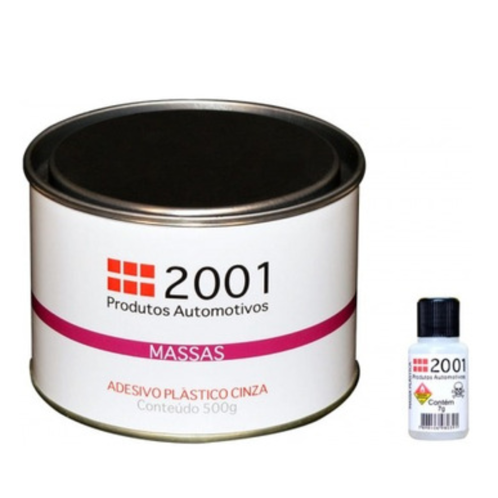 Adesivo Plastico 0,500G Cinza (2001)