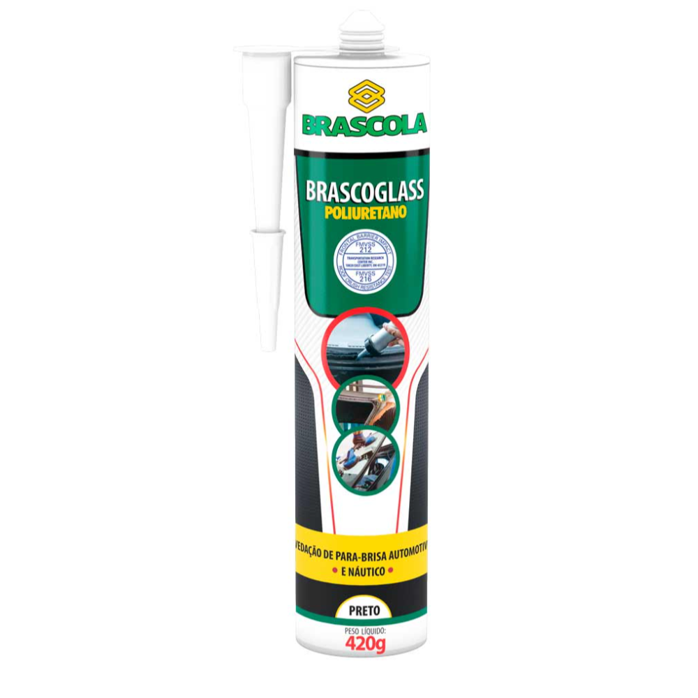 Cola Para-Brisas Preto (Brascola)