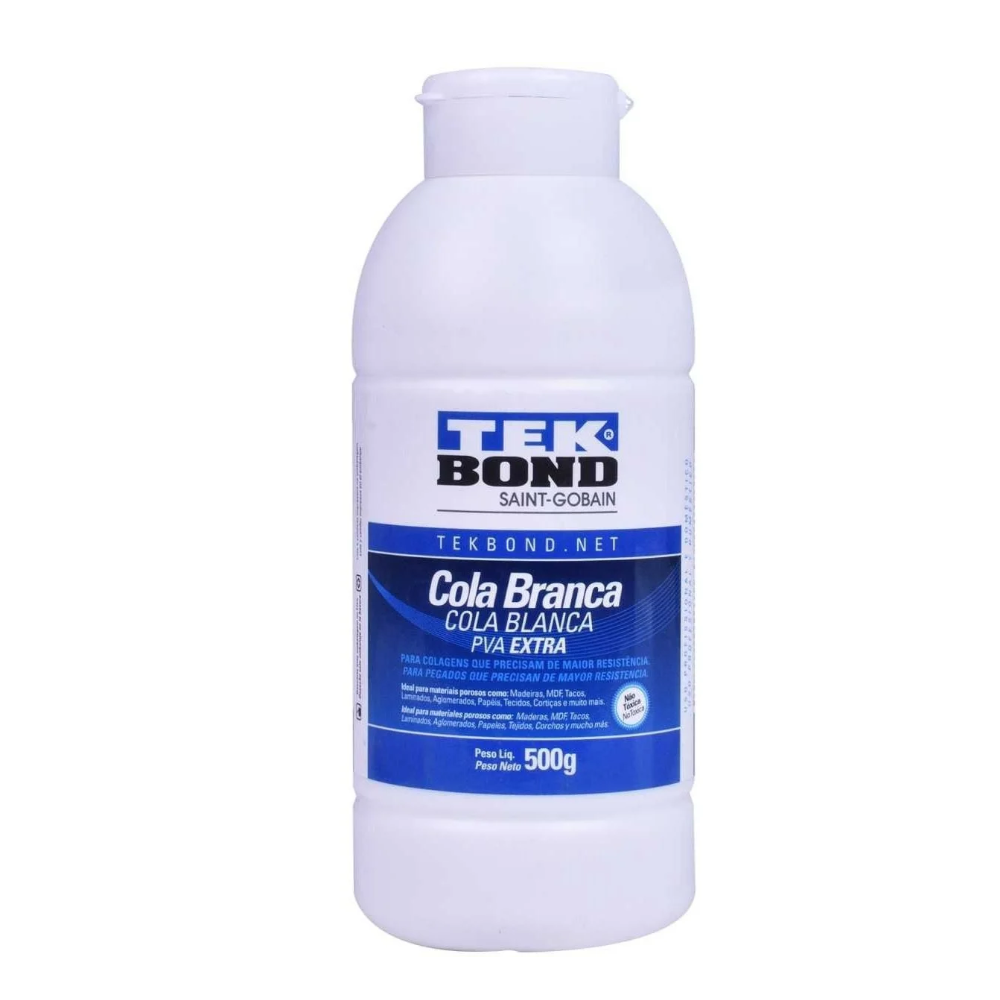 Cola Branca Pva Extra - 500g (Tek Bond)