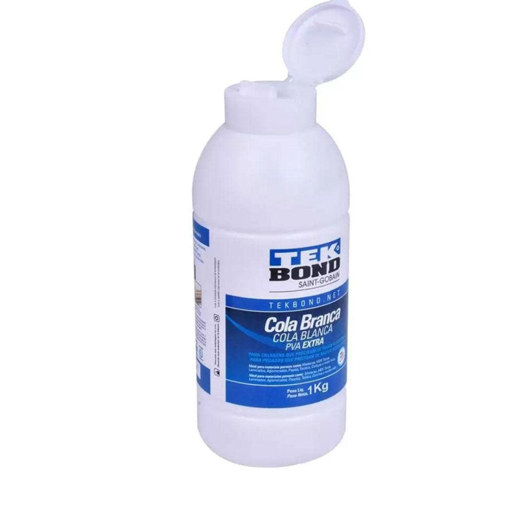 Cola Branca Pva Extra - 1kg (Tek Bond)