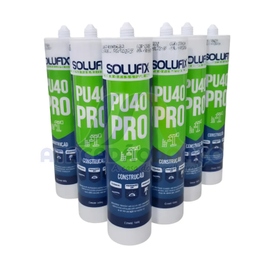 PU 40 Uso Geral Preto - 380g (Solufix)