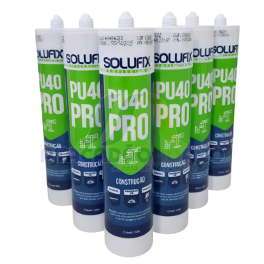 PU 40 Uso Geral Cinza - 380g (Solufix)