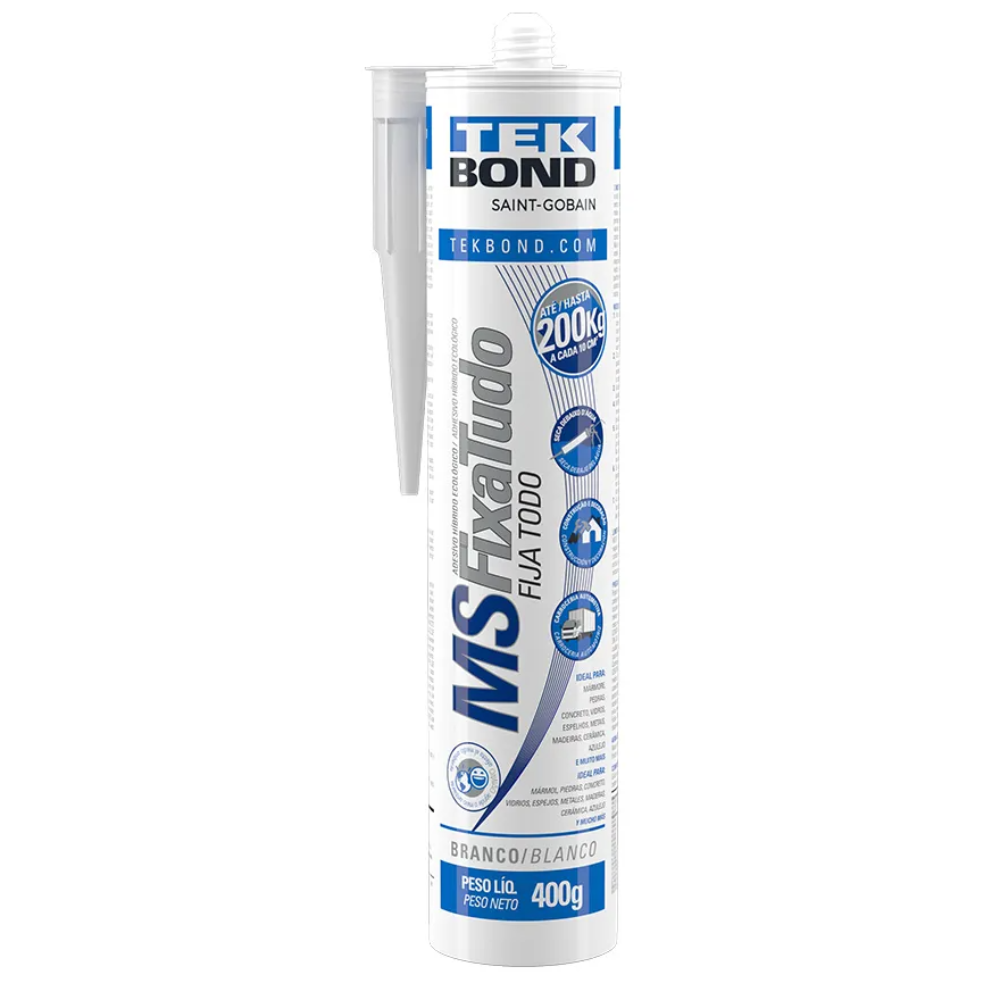 Fixa Tudo Branco 400g (Tek Bond)