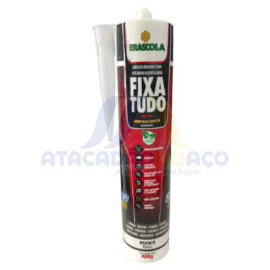 Fixa Tudo Branco Sem Sorvente 400g (Brascola)