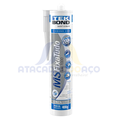 Fixa Tudo Cinza 400g (Tek Bond)