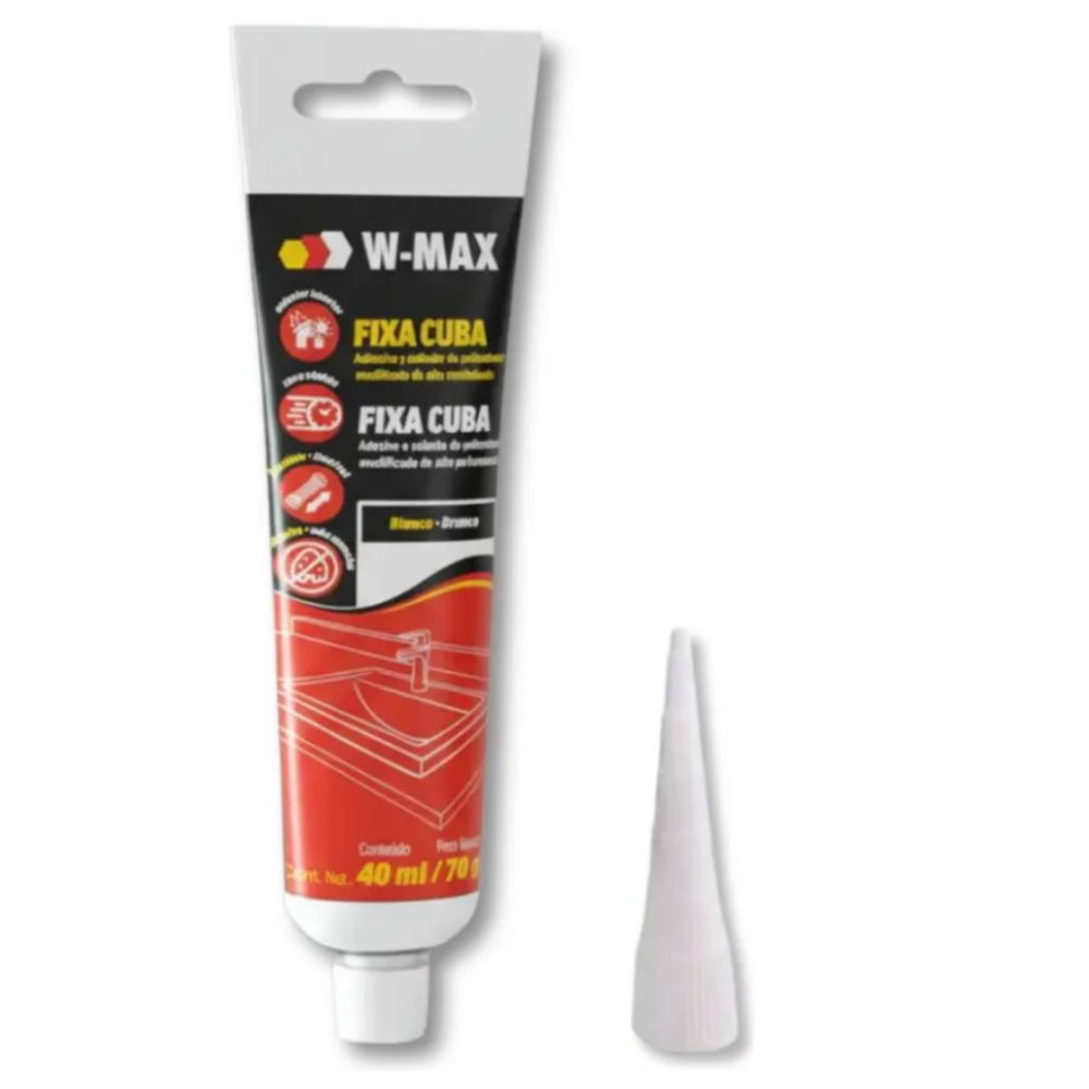 Fixa Cuba Branco 70g (W- Max)