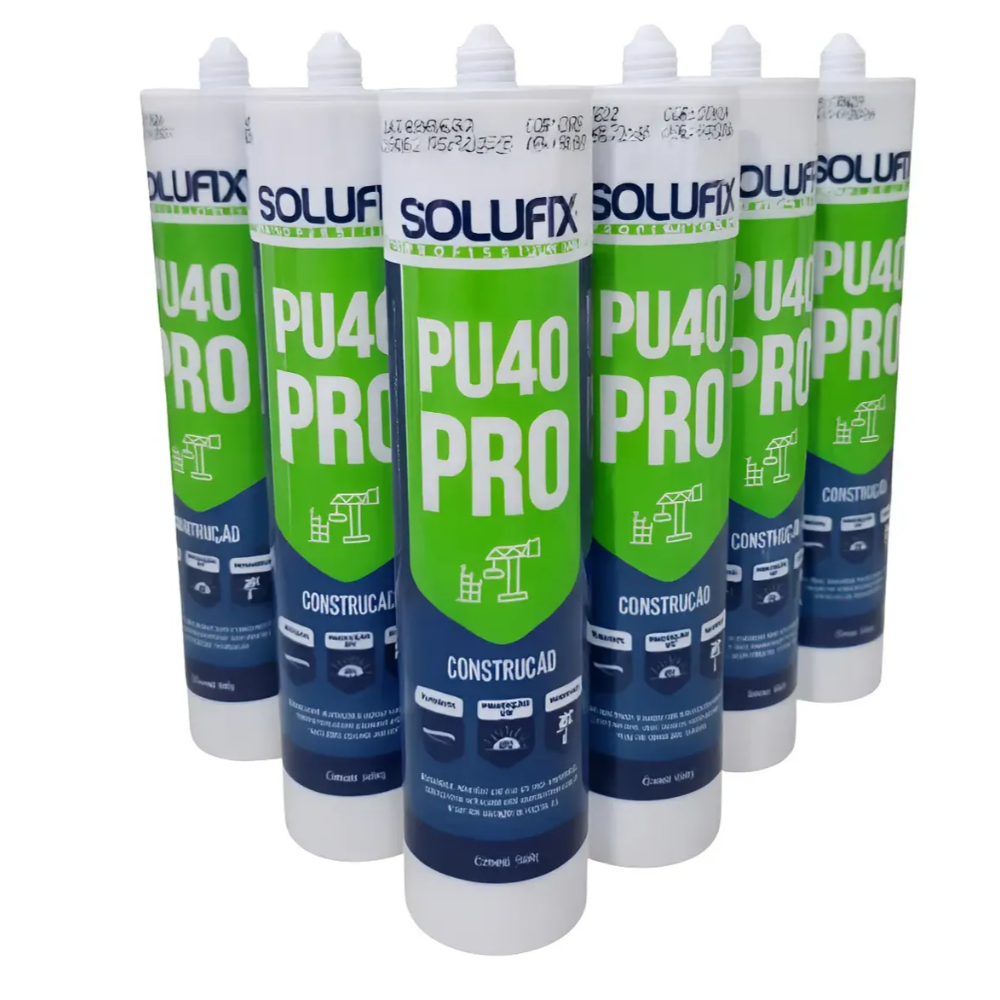PU 40 Pro Multiuso Preto - 350g (Solufix)
