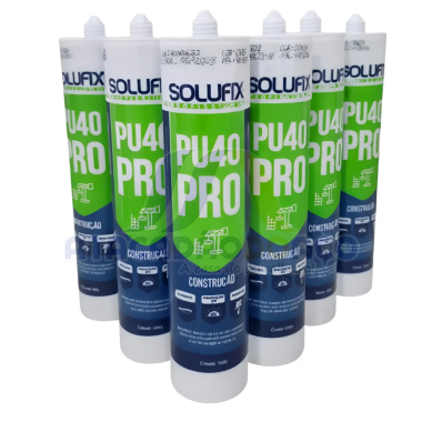PU 40 Pro Multiuso Preto - 350g (Solufix)
