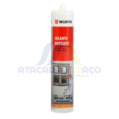 Selante Acrilico Branco a Base D'agua 459g (Wurth)