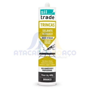 Sela Trinca Branco a Base D'agua 420g (Sil Trade)